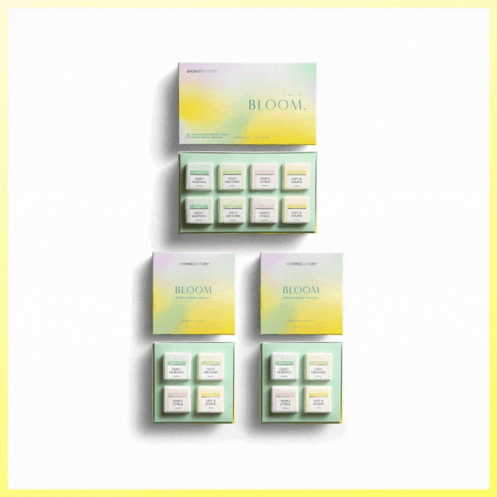 Shower Story® Luxury Australian Shower Steamer & Shower Bomb Gifts