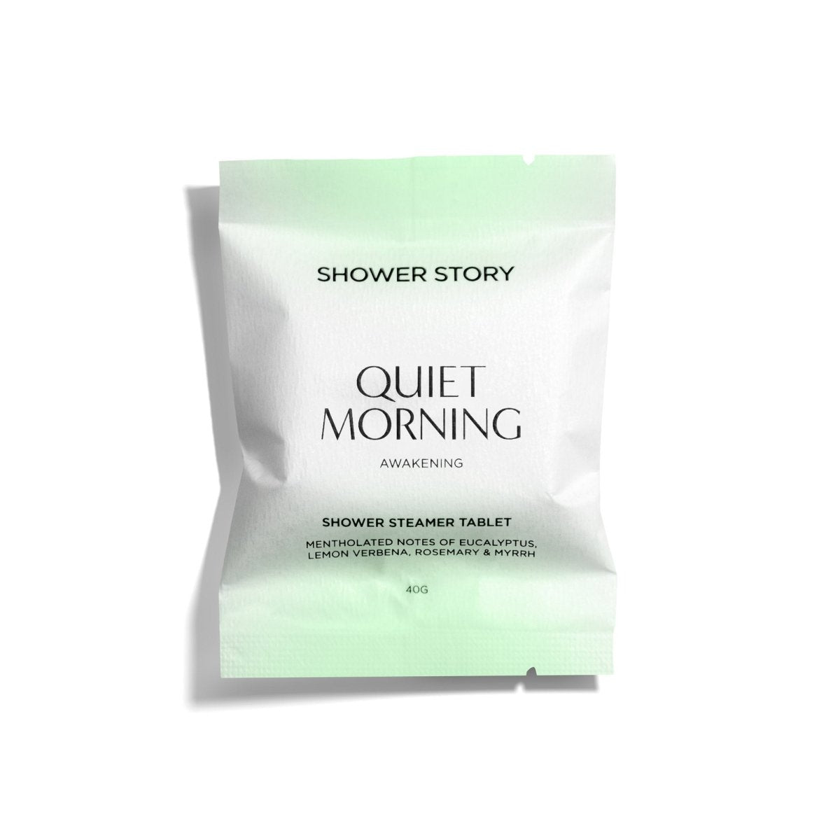 SHOWER STORY_[NEW] QUIET MORNING – Awakening | Mentholated Shower Steamer Set (10 Tablets)_Shower Steamer Daily Set_SSQMDX10